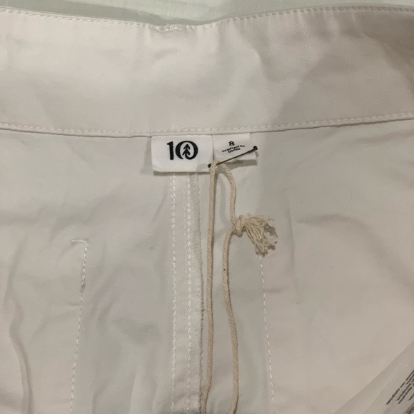 NWT TENTREE Twill Cropped Wide Leg Pant - Picture 4 of 8